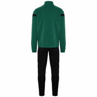 Jogginghose für Erwachsene Kappa Dalcito Schwarz grün Für Kinder Unisex 2 Stücke