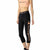 Sporthose Damen Champion Quick-Dry Script Logo Crop Schwarz