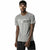 Herren Kurzarm-T-Shirt Champion  Crewneck Dunkelgrau