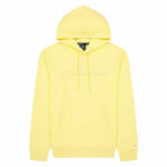 Herren Sweater mit Kapuze Champion Script Logo Hoodie M Gelb