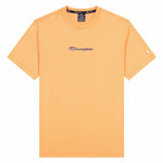 Kurzarm-T-Shirt Champion Crewneck M Orange