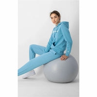 Damen Sweater mit Kapuze Champion Blau