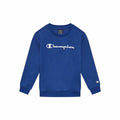 Jungen Sweater mit Kapuze Champion Crewneck Blau Weiß