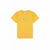 Damen Kurzarm-T-Shirt Champion Crewneck Croptop Gelb