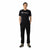 Herren Kurzarm-T-Shirt Champion Crewneck Schwarz