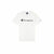 Herren Kurzarm-T-Shirt Champion Crewneck Weiß