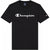 Herren Kurzarm-T-Shirt Champion Crewneck Schwarz
