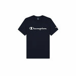 Herren Kurzarm-T-Shirt Champion Crewneck Blau