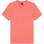 Herren Kurzarm-T-Shirt Champion Crewneck Rosa