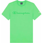 Herren Kurzarm-T-Shirt Champion Crewneck grün