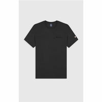 Herren Kurzarm-T-Shirt Champion Crewneck Schwarz