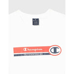 Herren Kurzarm-T-Shirt Champion Crewneck Weiß