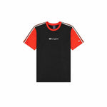 Herren Kurzarm-T-Shirt Champion Crewneck Schwarz