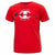 Jungen Kurzarm-T-Shirt Champion Crewneck  Rot