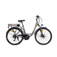 Elektrisches Fahrrad Nilox 30NXEB266VFM1V3 250 W Grau Schwarz/Grau 26"