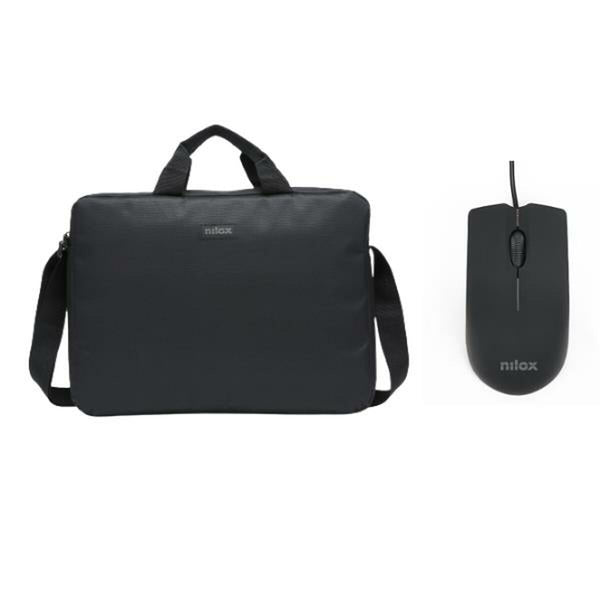 Laptoptasche Nilox NXBM001 Schwarz