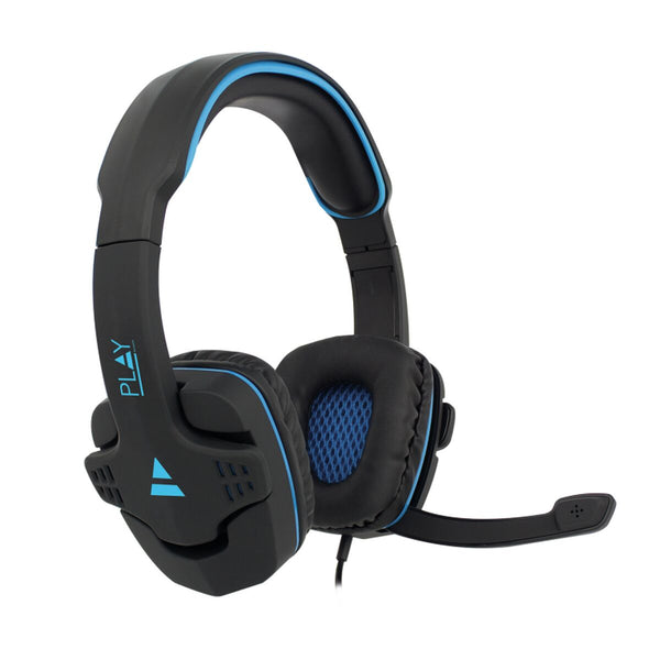 Gaming Headset mit Mikrofon Ewent PL3320 Schwarz