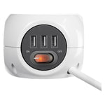 Würfel mit Steckdosenanschluss Ewent EW3939 USB 5V 2A Weiß