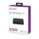 HDMI-Switch Ewent EW3720 4K Schwarz