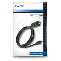 USB-C-zu-HDMI-Adapter Ewent EW9824 Schwarz 2 m