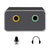 Audioadapter Jack Ewent EC1645 USB C 15 cm