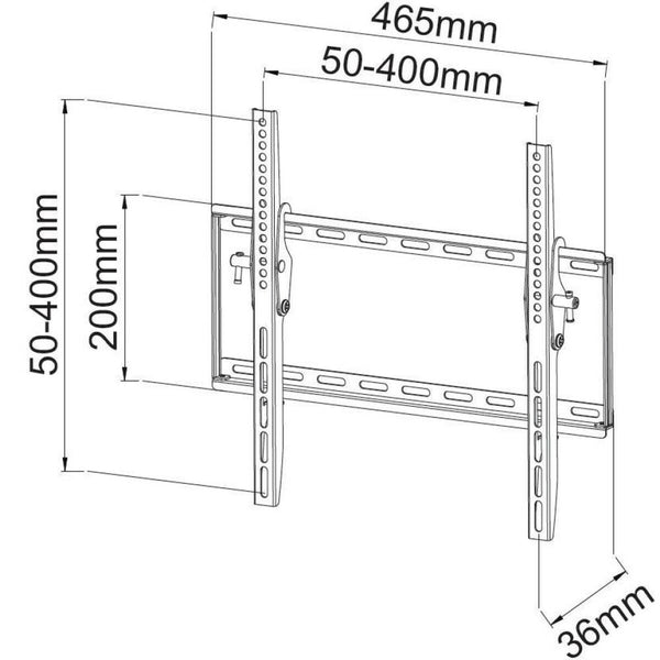 TV Halterung Techly ICA-PLB 161M 55" 23" 45 kg