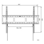 TV Halterung Techly ICA-PLB 860 42" 80" 60 Kg