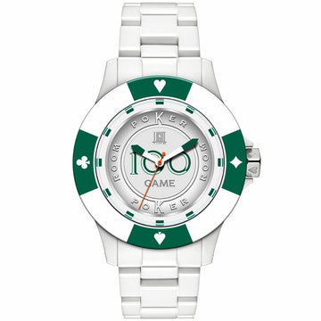 Unisex-Uhr Light Time POKER (Ø 41 mm)