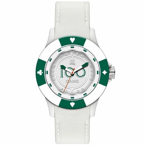 Unisex-Uhr Light Time POKER (Ø 41 mm)