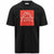 Herren Kurzarm-T-Shirt Kappa Ediz CKD Schwarz