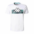Kurzarm-T-Shirt für Kinder Kappa Eryx  Weiß