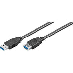 USB-Kabel Ewent Schwarz 1 m