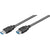 USB-Kabel Ewent Schwarz 1 m