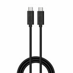 USB-C-Kabel auf USB Ewent EC1046 Schwarz 1 m