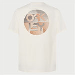 Herren Kurzarm-T-Shirt Oakley Fingerprint B1B Weiß