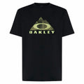 Herren Kurzarm-T-Shirt Oakley Lined Mountain Bark