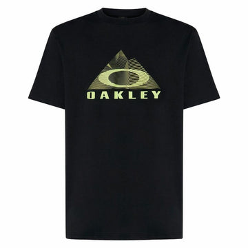 Herren Kurzarm-T-Shirt Oakley Lined Mountain Bark