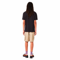 Herren Kurzarm-T-Shirt Oakley Lined Mountain Bark