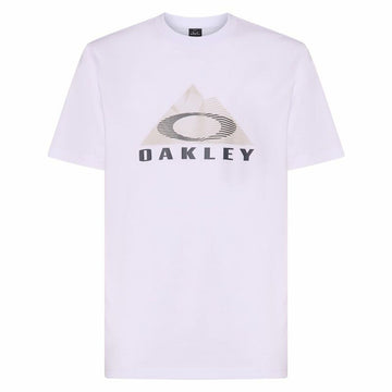 Herren Kurzarm-T-Shirt Oakley Lined Mountain Bark