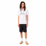 Herren Kurzarm-T-Shirt Oakley Lined Mountain Bark