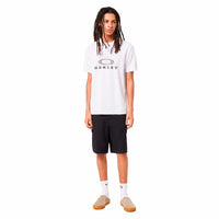 Herren Kurzarm-T-Shirt Oakley Lined Mountain Bark