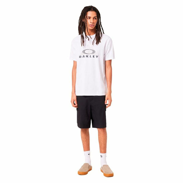 Herren Kurzarm-T-Shirt Oakley Lined Mountain Bark