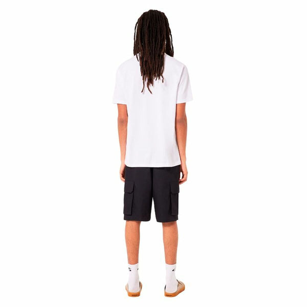 Herren Kurzarm-T-Shirt Oakley Lined Mountain Bark