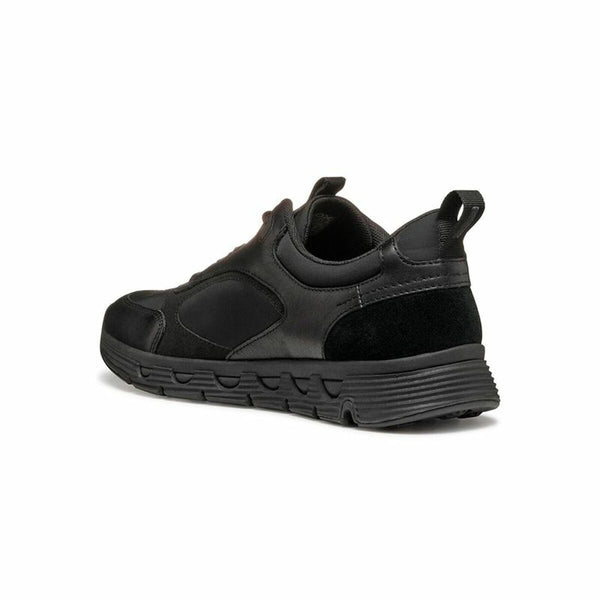Casual Damenturnschuh Geox Spherica Ecub-4 A Schwarz