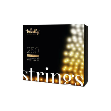 LED-Lichter Twinkly Strings 250 Gold Edition