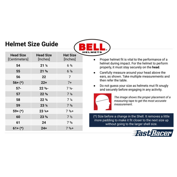 Helm Bell KC7-EV CMS Weiß 51 cm