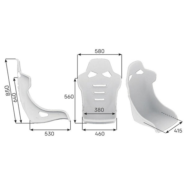 Rennsport-Sitz OMP SEAT RT Pilot