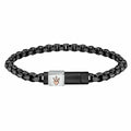 Herrenarmreif Maserati ICONIC Edelstahl Schwarz