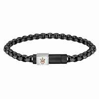 Herrenarmreif Maserati ICONIC Edelstahl Schwarz
