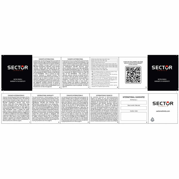 Herrenarmreif Sector Silber